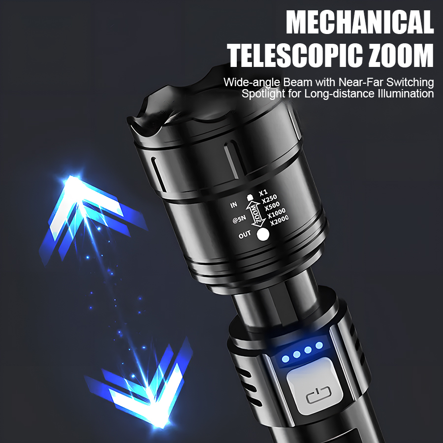 High Power P50 LED Flashlight  - Outdoor Lighting Lowes incelemesi ve fiyatı