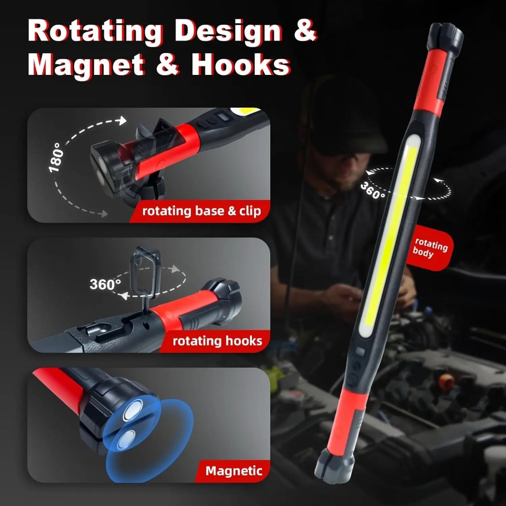 Super Bright Magnetic COB Work - Outdoor Lighting Lowes incelemesi ve fiyatı