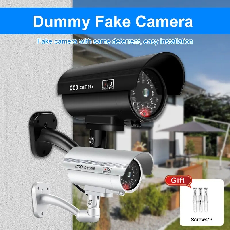 1PC Dummy Security Camera Watr - Outdoor Lighting No Wiring incelemesi ve fiyatı