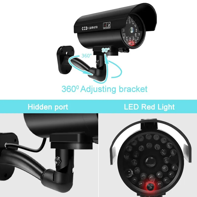 1PC Dummy Security Camera Watr - Outdoor Lighting No Wiring incelemesi ve fiyatı