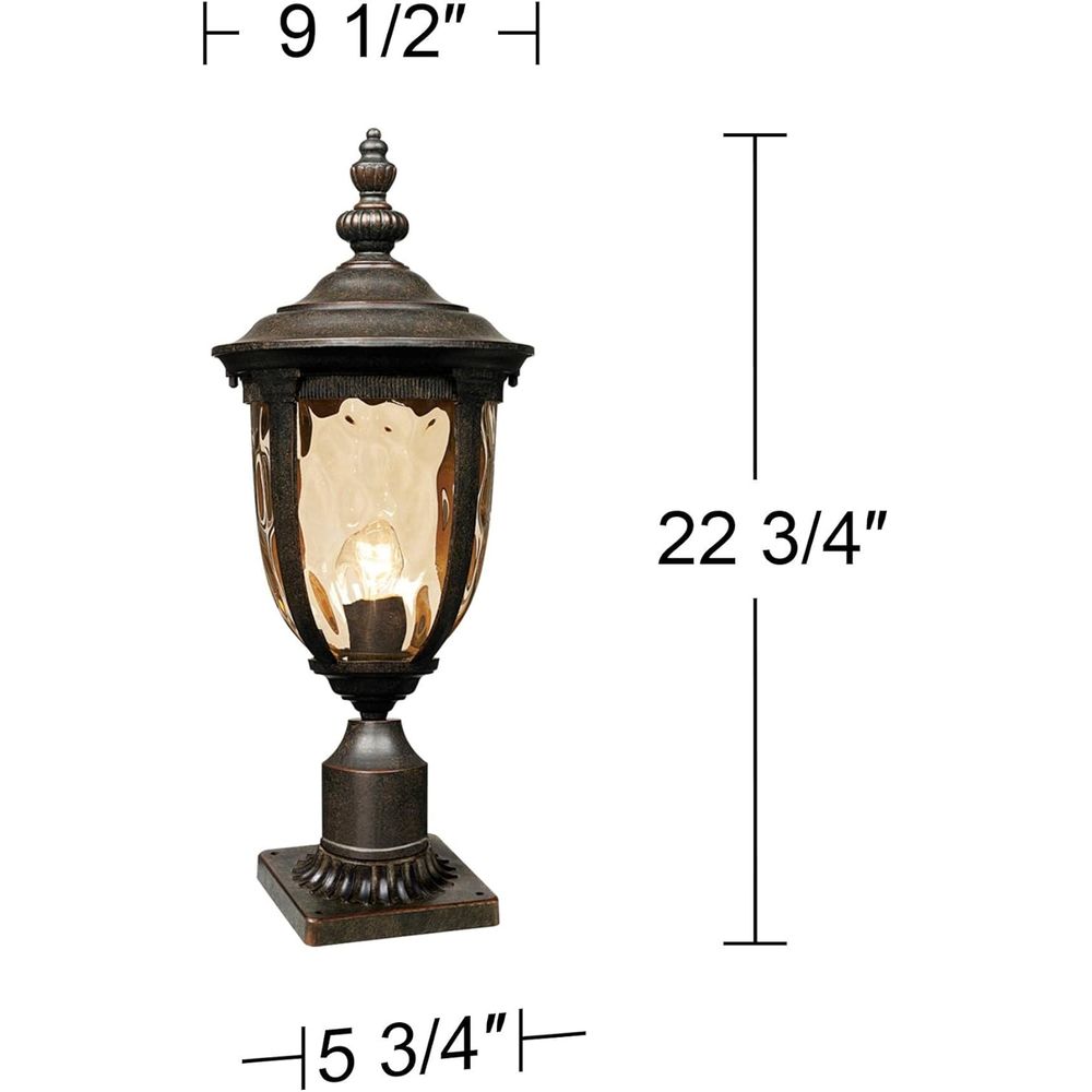 European Outdoor Post Light wi - Outdoor Lighting Bronze incelemesi ve fiyatı
