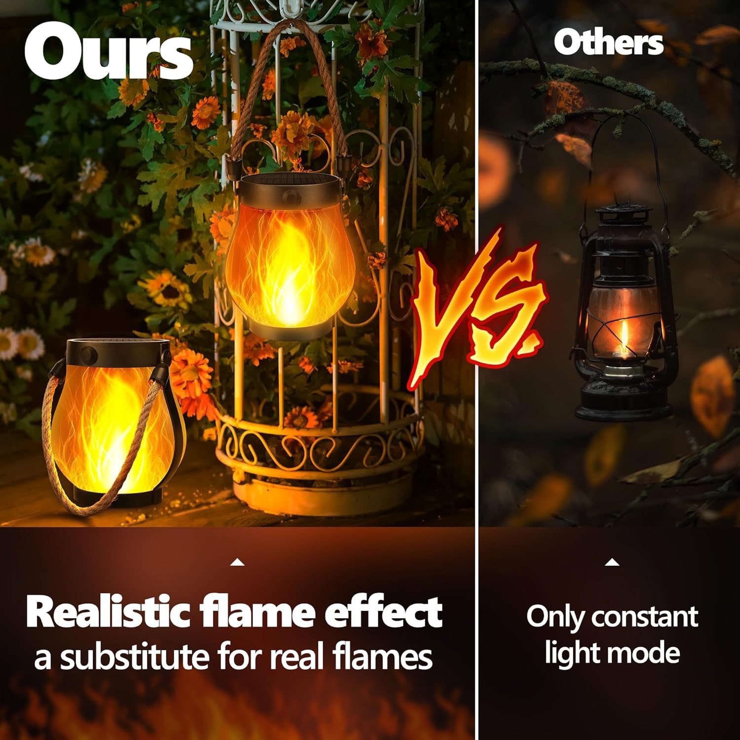 Solar Flame Hanging Lantern Ty - Fire Torch Solar incelemesi ve fiyatı