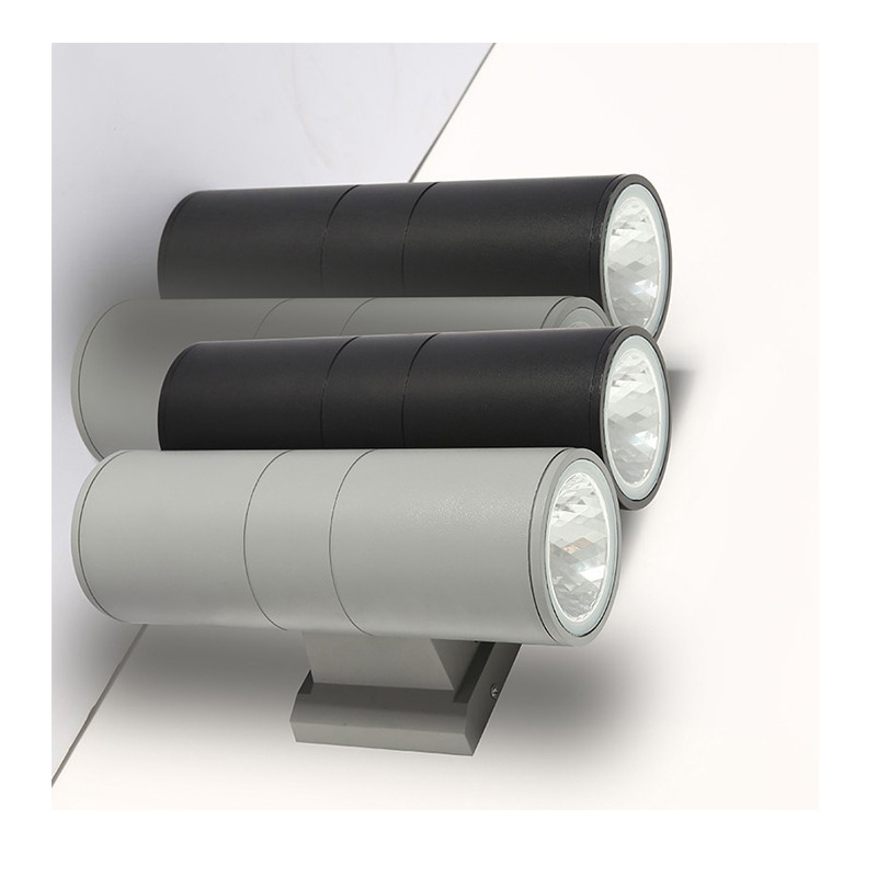 black gray up down outdoor wal - Outdoor Lighting Bronze incelemesi ve fiyatı