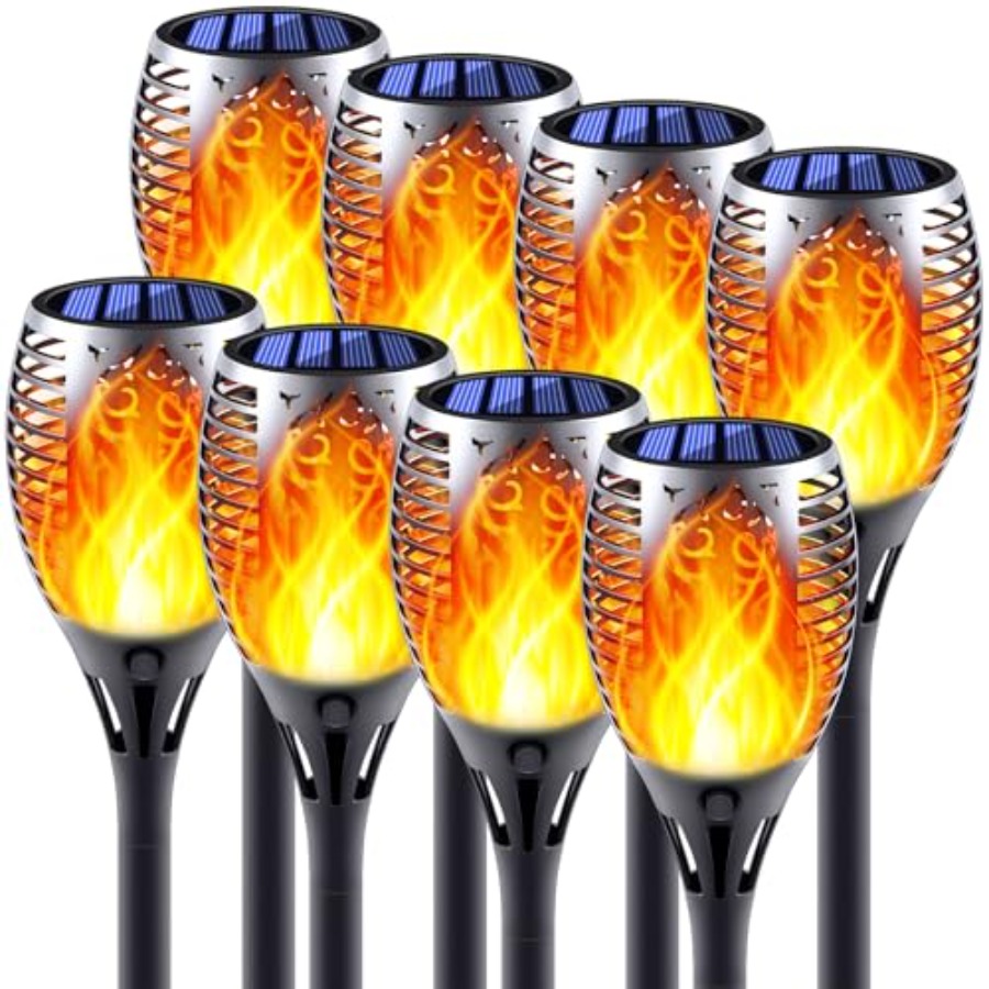 Solar Torch Lights with Flicke - Fire Torch Solar incelemesi ve fiyatı