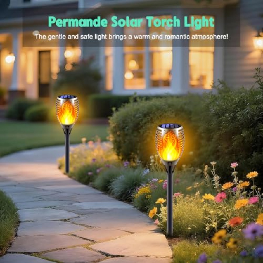 Solar Torch Lights with Flicke - Fire Torch Solar incelemesi ve fiyatı