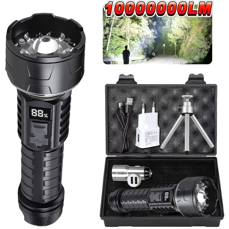 COB LED Flashlight Rechargeabl - Outdoor Lighting Lowes incelemesi ve fiyatı