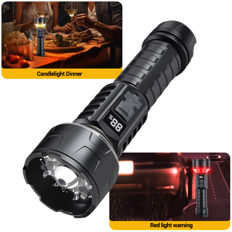 COB LED Flashlight Rechargeabl - Outdoor Lighting Lowes incelemesi ve fiyatı
