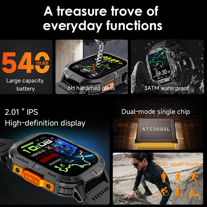 Outdoor GPS Smart Watch Compas - Outdoor Lighting Ip Rating incelemesi ve fiyatı