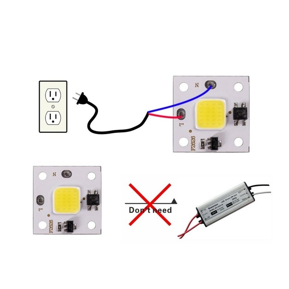 10W COB module 220V LED Chip D - Outdoor Lighting Gazebo incelemesi ve fiyatı