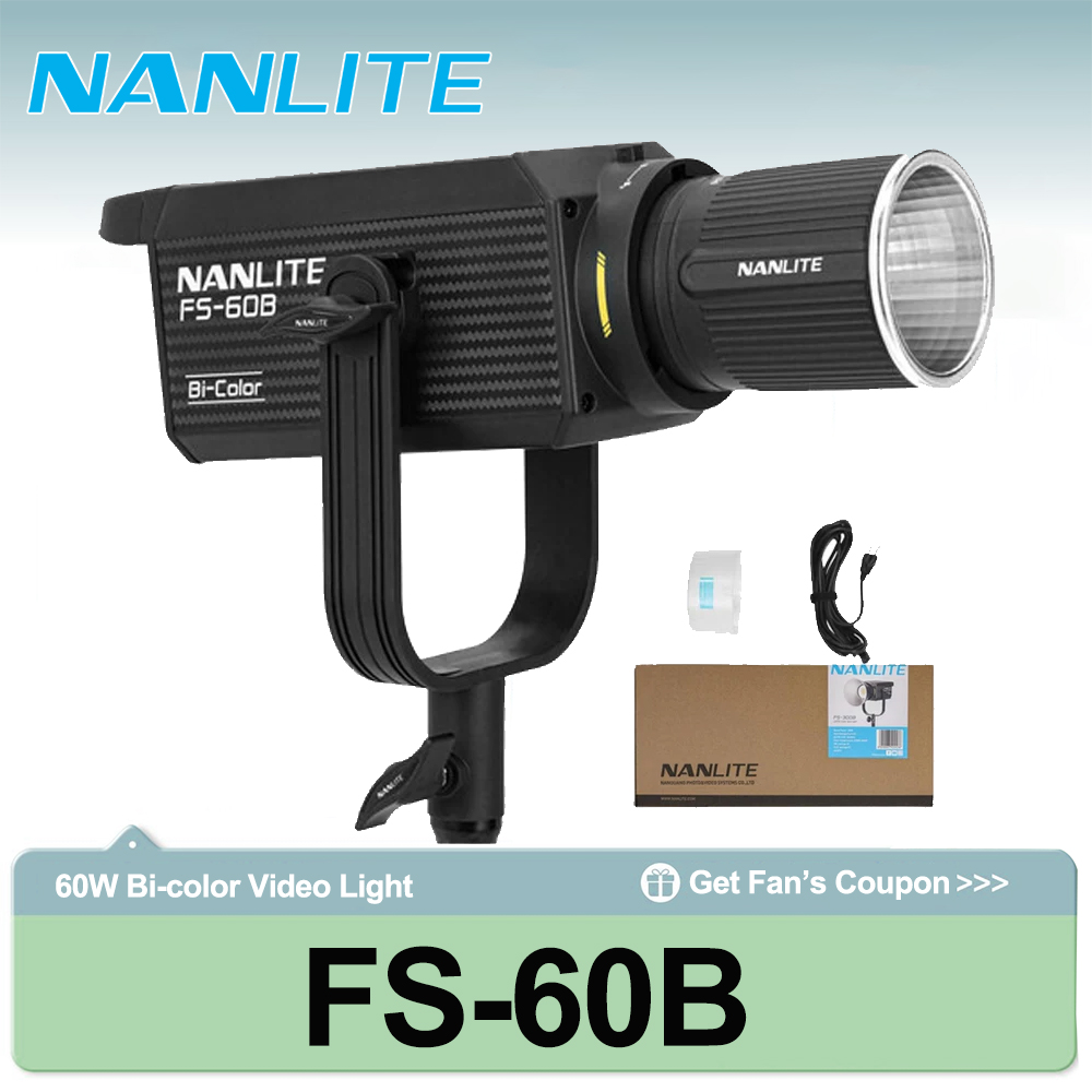 Nanlite FS-60B 70W Bi-color Sp - Outdoor Lighting No Wiring incelemesi ve fiyatı