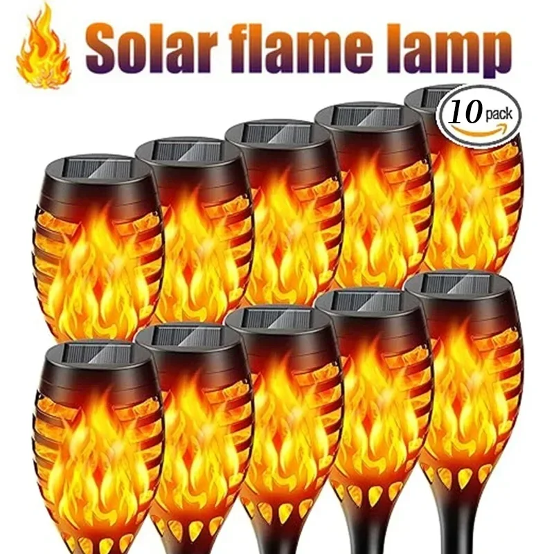 1-10Pack Solar Flame Light Out - Fire Torch Solar incelemesi ve fiyatı