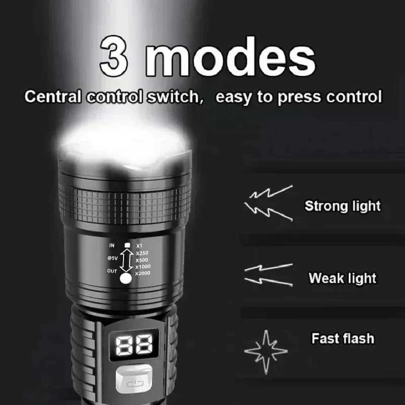 P50 High Brightness Flashlight - Outdoor Lighting Pole incelemesi ve fiyatı