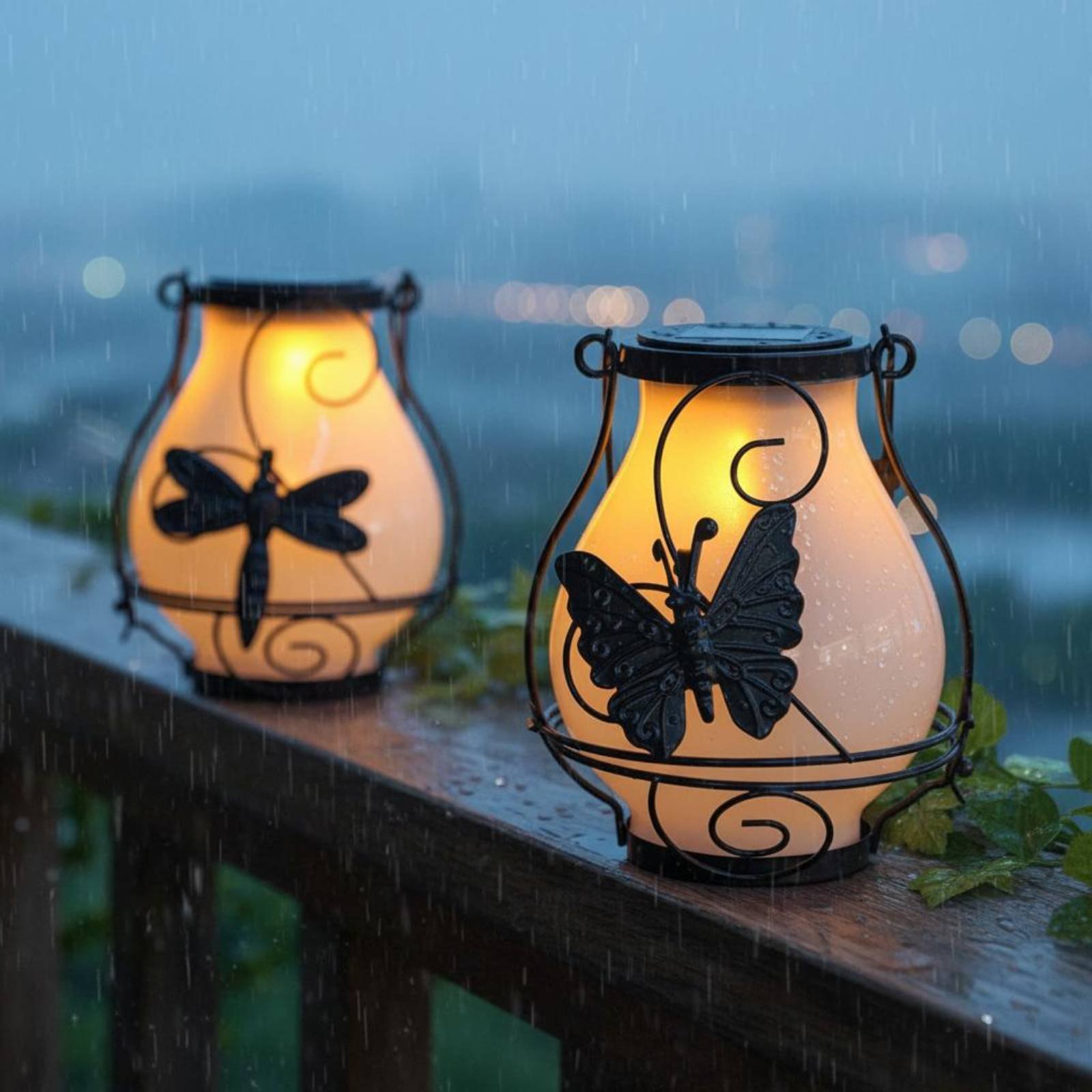 Solar Butterfly Lantern Waterp - Outdoor Lighting And Decor incelemesi ve fiyatı