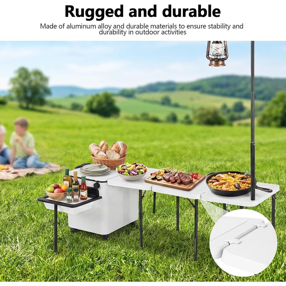 Portable Outdoor Kitchen Stati - Outdoor Lighting Pole incelemesi ve fiyatı