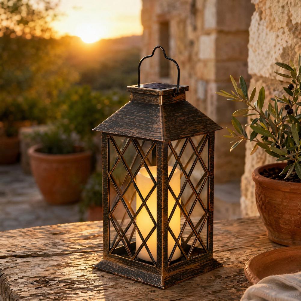 Retro Solar Lantern, Outdoor S - Outdoor Lighting And Decor incelemesi ve fiyatı
