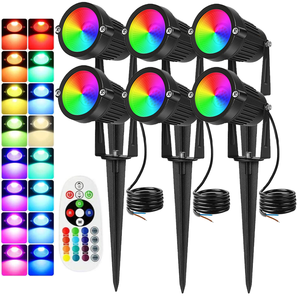 RGBW Landscape Lighting 10W wi - Outdoor Lighting Patio incelemesi ve fiyatı