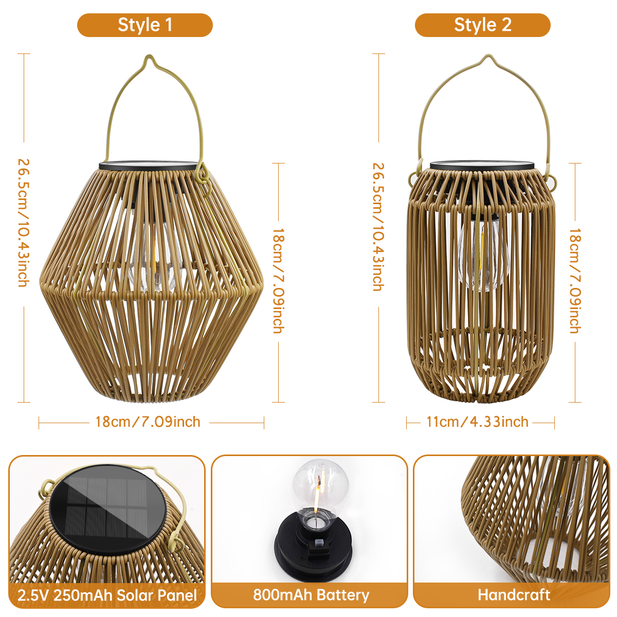 Solar Lanterns Solar Lights Ou - Landscape Spike Light incelemesi ve fiyatı