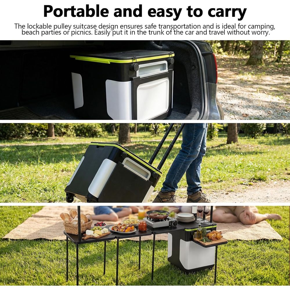 Portable Camping Kitchen Stati - Outdoor Lighting Pole incelemesi ve fiyatı
