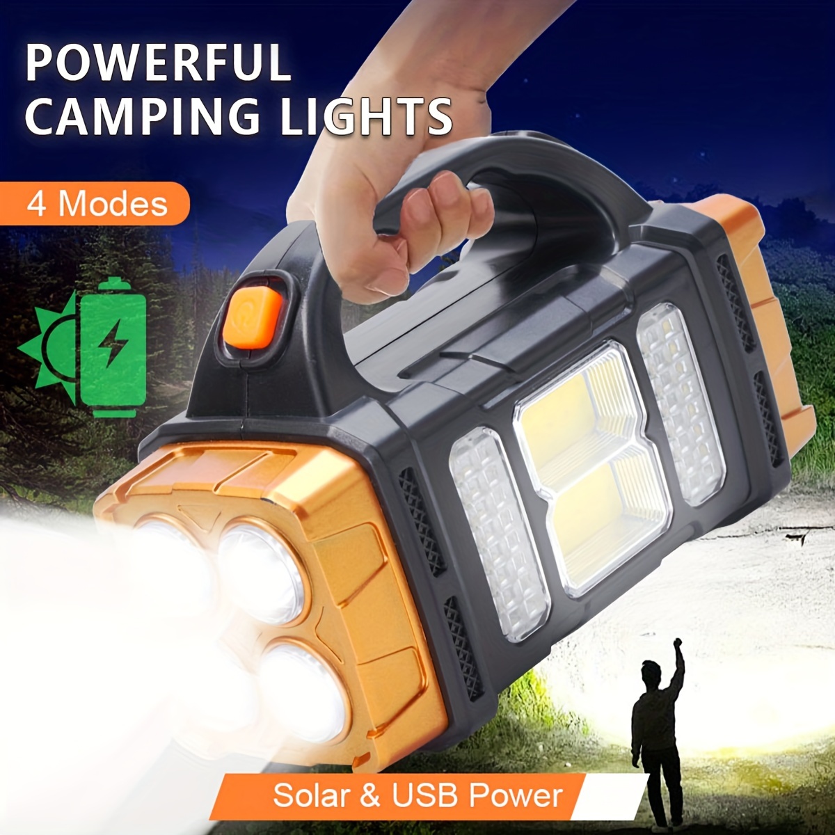 New Upgrade Rechargeable High  - Outdoor Lighting Lowes incelemesi ve fiyatı