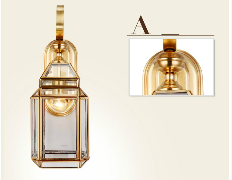 Modern Bronze Wall Lamp D17cm  - Outdoor Lighting Bronze incelemesi ve fiyatı