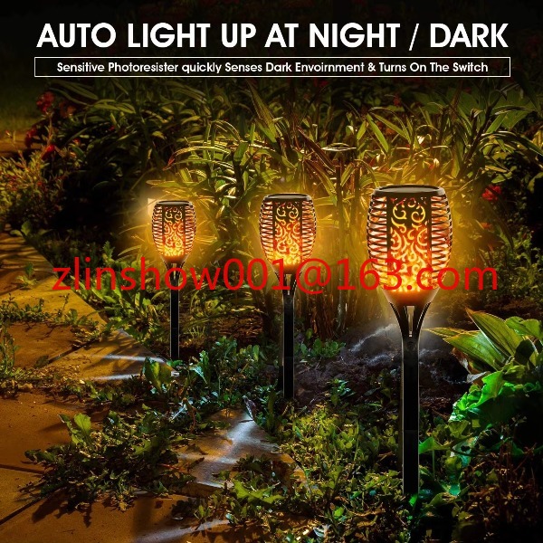 96led Outdoor Garden Decoratio - Fire Torch Solar incelemesi ve fiyatı
