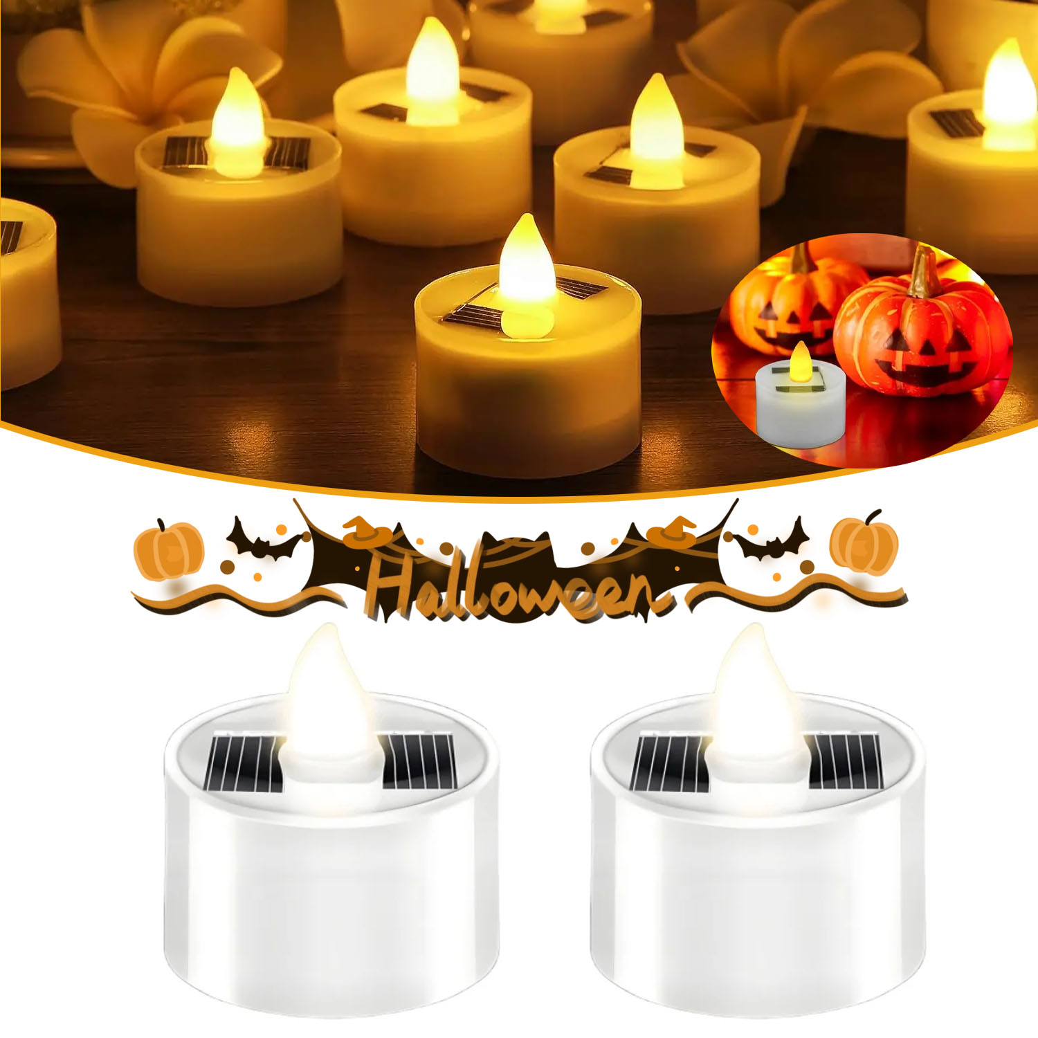 1-10PCS Outdoor Solar Tea Ligh - Outdoor Lighting Gazebo incelemesi ve fiyatı
