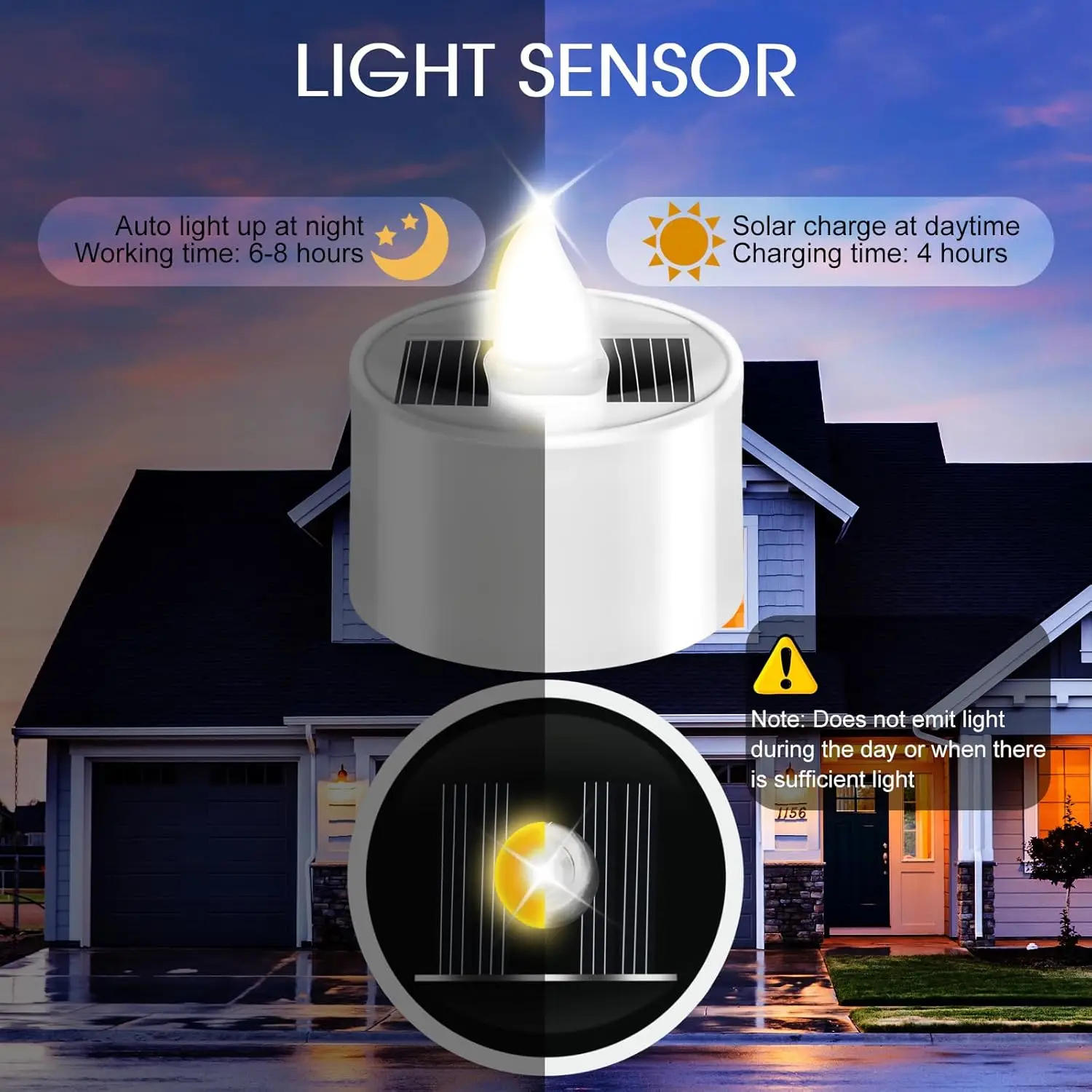 1-10PCS Outdoor Solar Tea Ligh - Outdoor Lighting Gazebo incelemesi ve fiyatı
