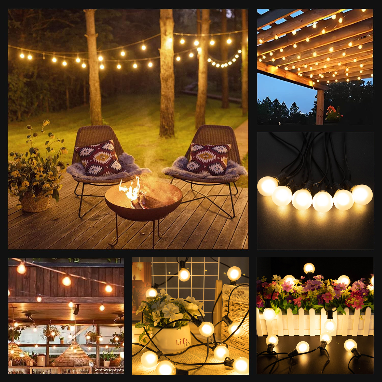 Retro Led G40 Street Garland L - Outdoor Lighting Socket incelemesi ve fiyatı