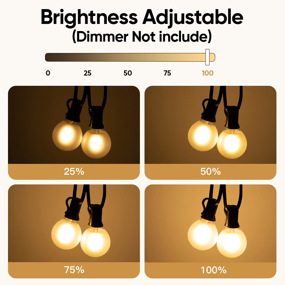 Retro Led G40 Street Garland L - Outdoor Lighting Socket incelemesi ve fiyatı