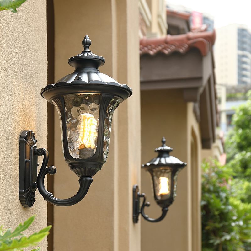 European Retro Outdoor Waterpr - Outdoor Lighting Bronze incelemesi ve fiyatı