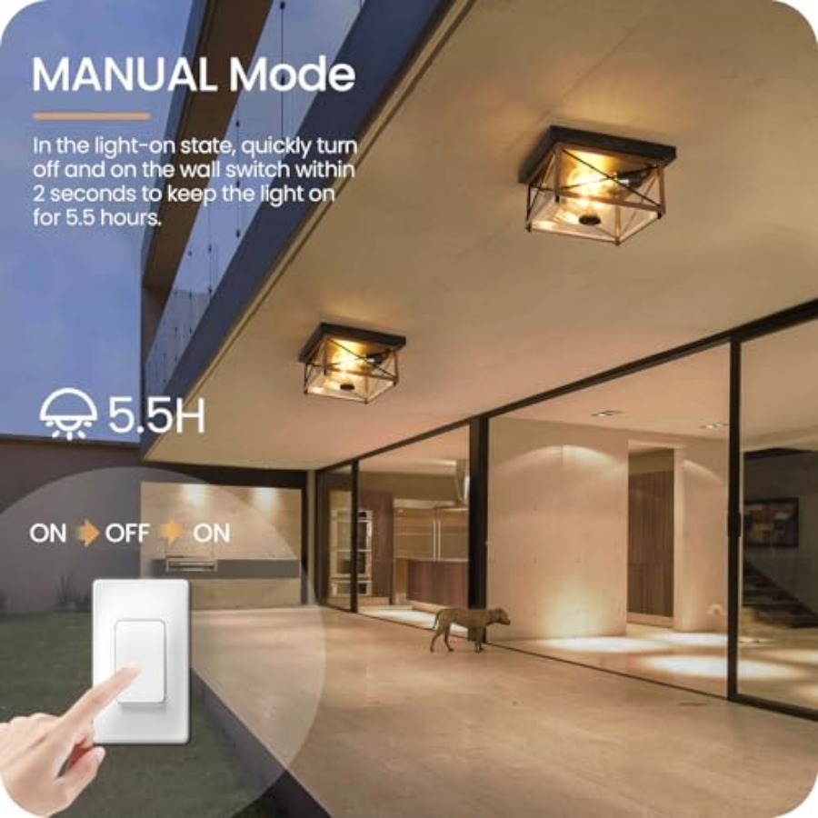 Outdoor Ceiling Light with Mot - Outdoor Lighting With Motion Sensor incelemesi ve fiyatı