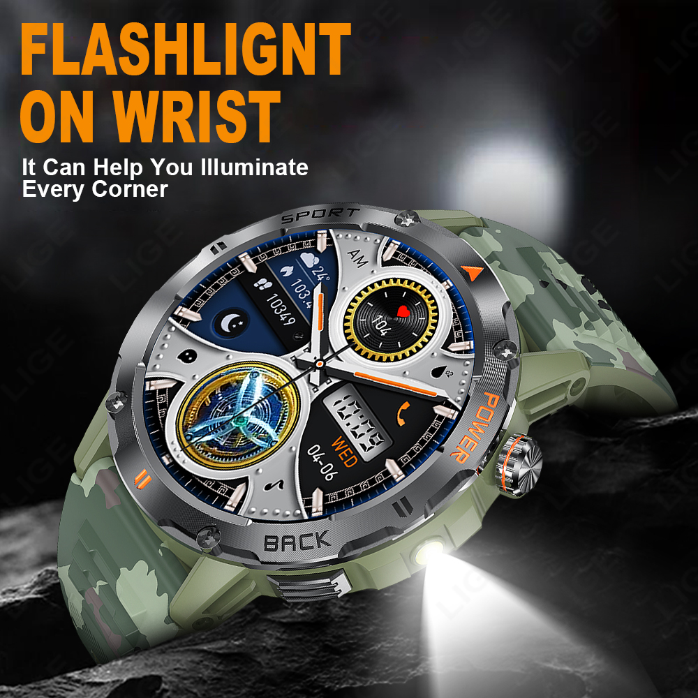 LIGE Outdoors Sports Smart Wat - Outdoor Lighting Ip Rating incelemesi ve fiyatı