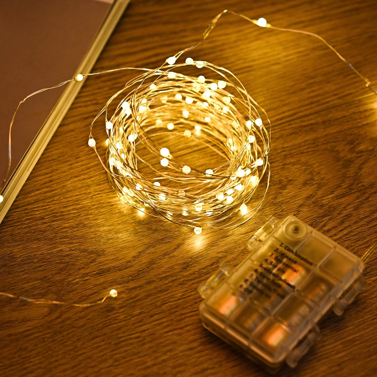 Wedding Copper Silver Wire Gar - Outdoor Lighting No Wiring incelemesi ve fiyatı