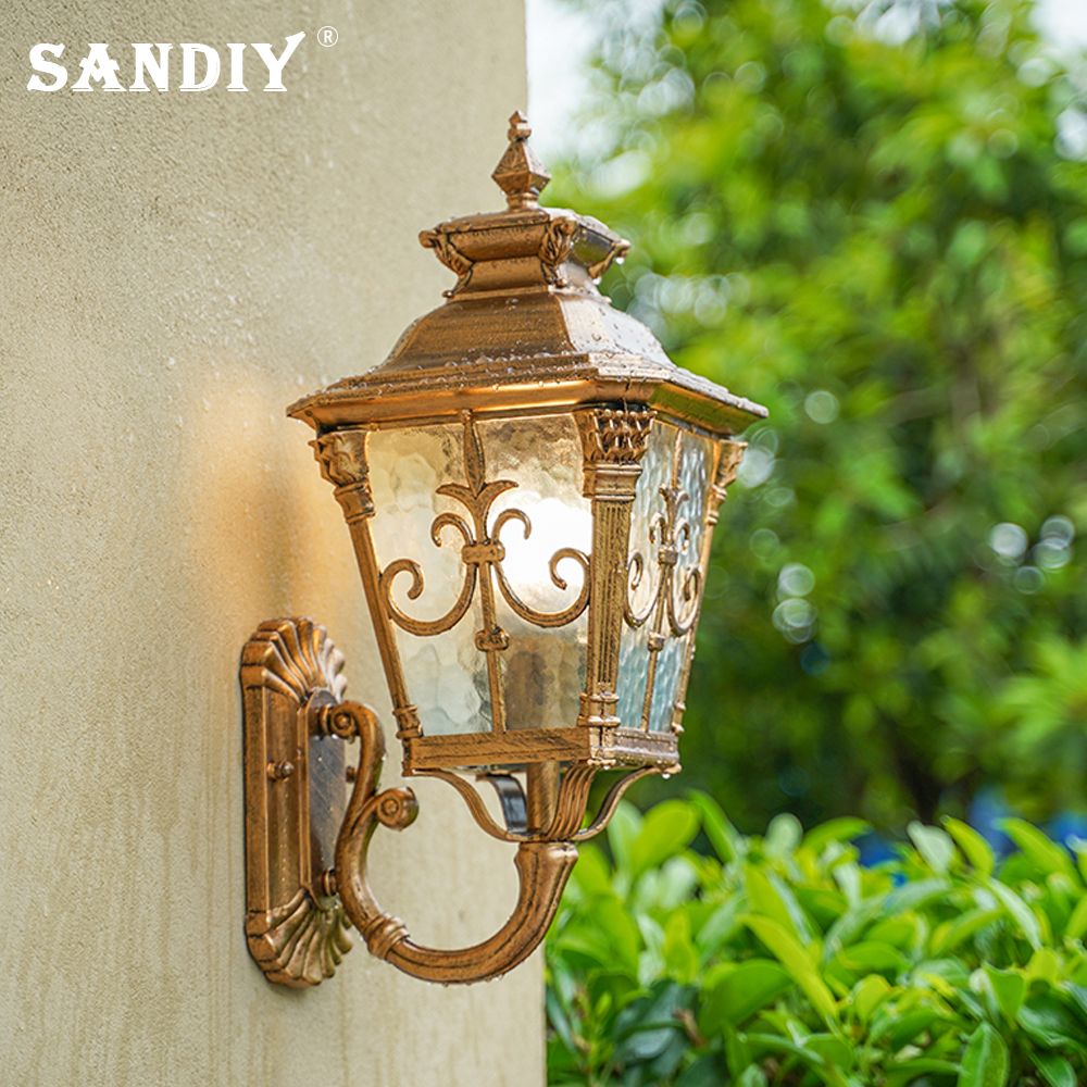 SANDIY Vintage Wall Light Outd - Outdoor Lighting Bronze incelemesi ve fiyatı