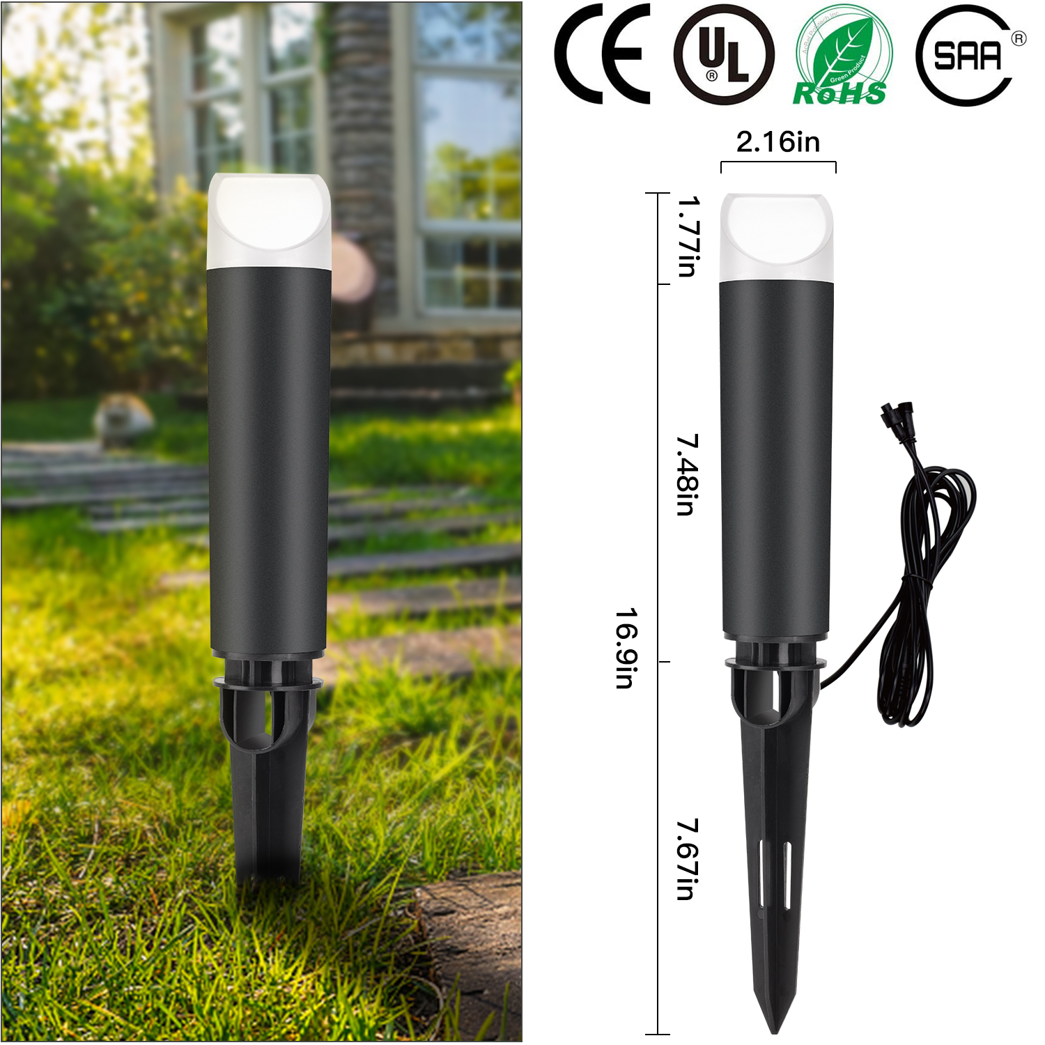 QACA LED Landscape Lighting Ou - Landscape Spike Light incelemesi ve fiyatı