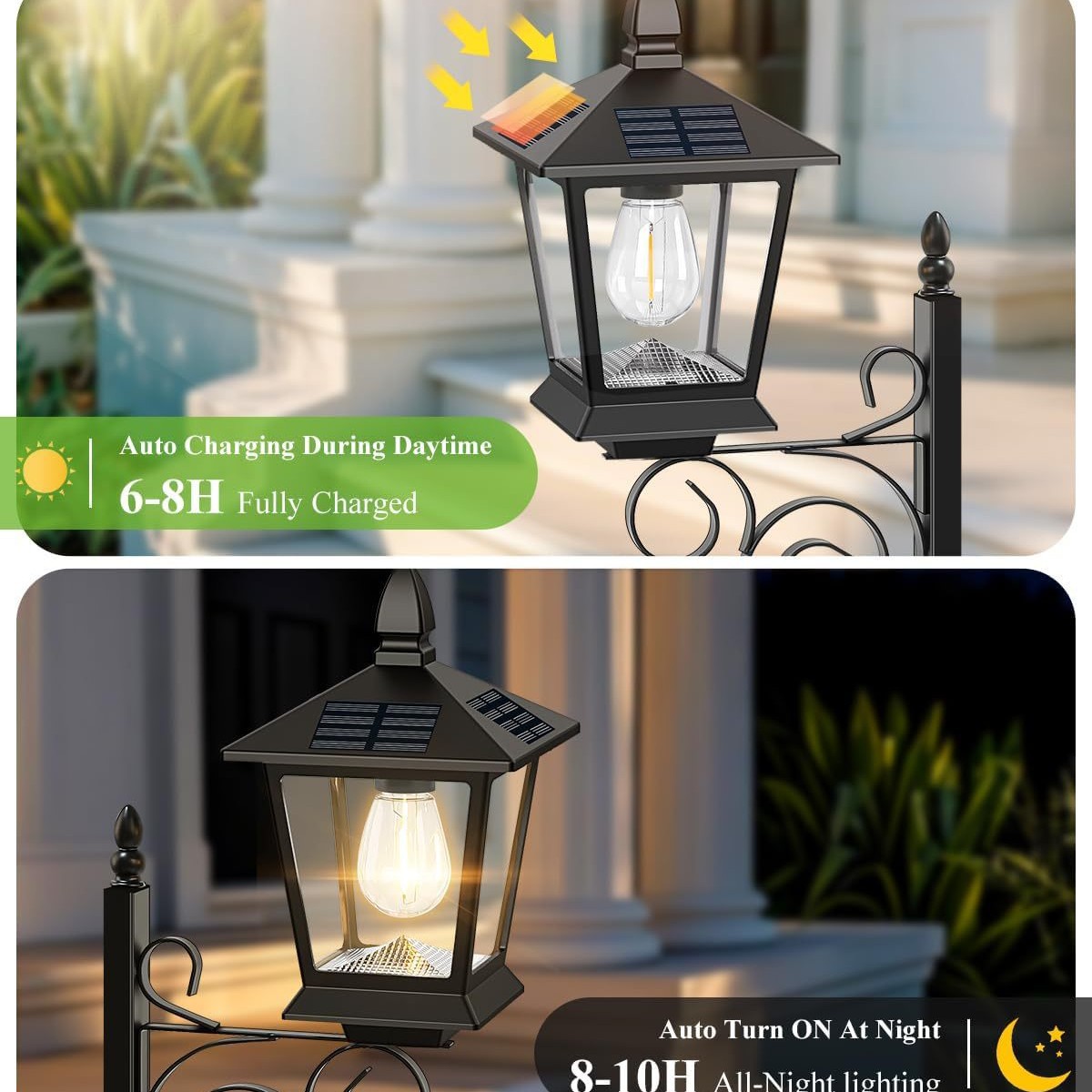 Solar Powered 2-in-1 Flower Po - Outdoor Lighting Patio incelemesi ve fiyatı