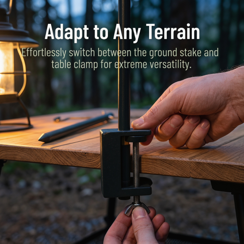 Ultra-light Aluminum Alloy 4-S - Outdoor Lighting Pole incelemesi ve fiyatı