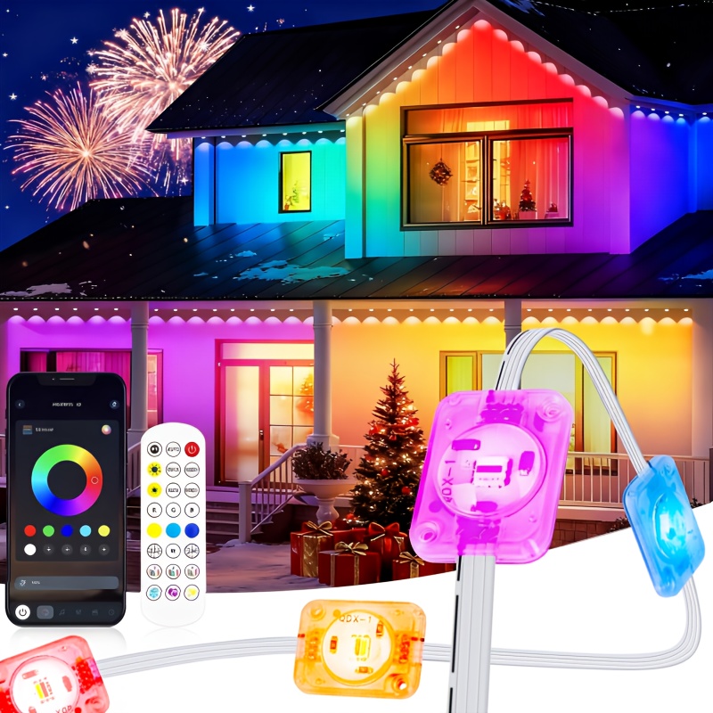 RGB+IC Smart Outdoor Eaves Lig - Outdoor Lighting And Decor incelemesi ve fiyatı