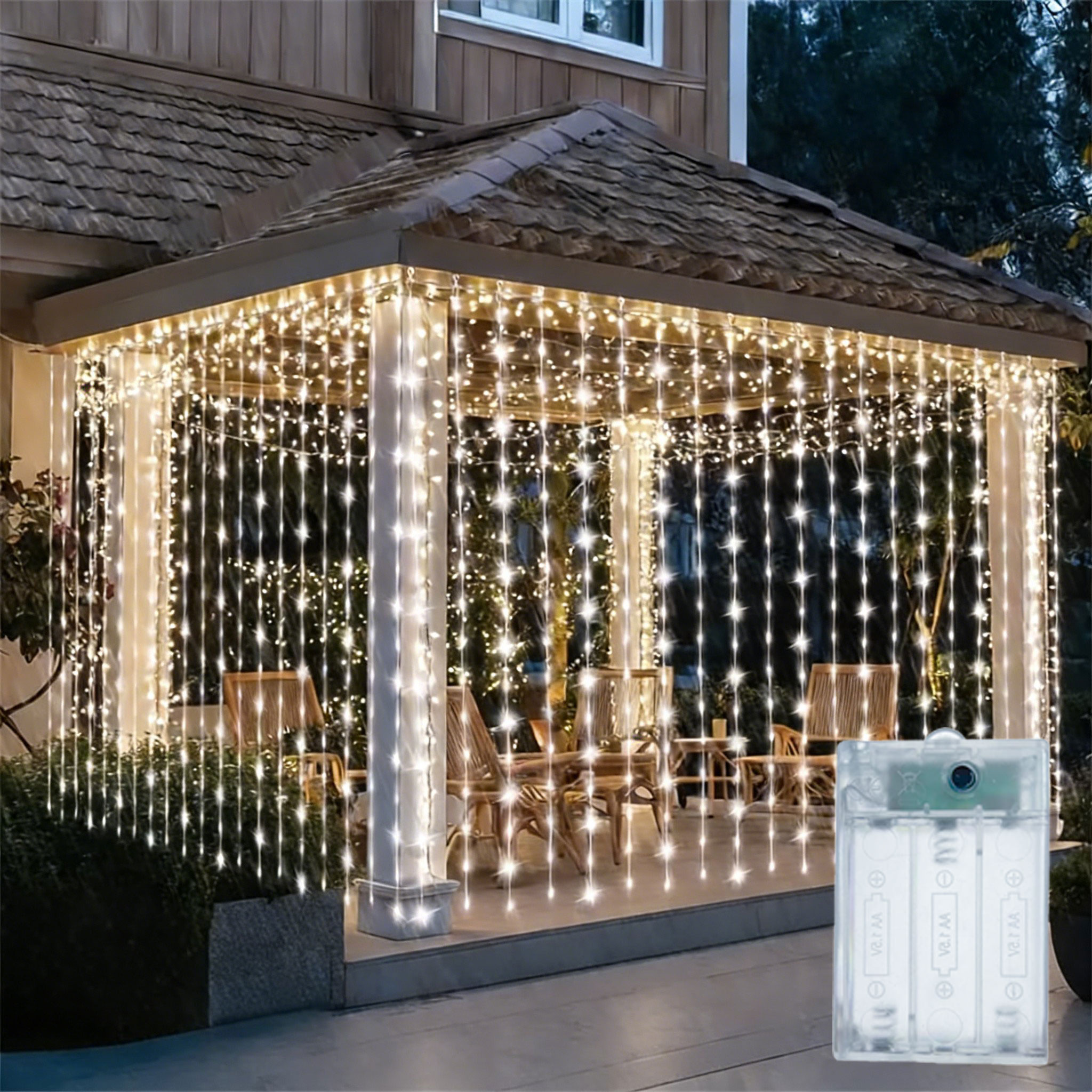 Festoon LED Curtain Light Stri - Landscape Spike Light incelemesi ve fiyatı