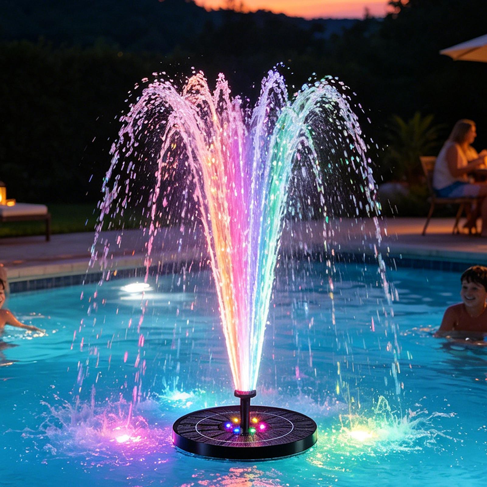 Floating Solar Bird Bath Fount - Outdoor Lighting Gazebo incelemesi ve fiyatı