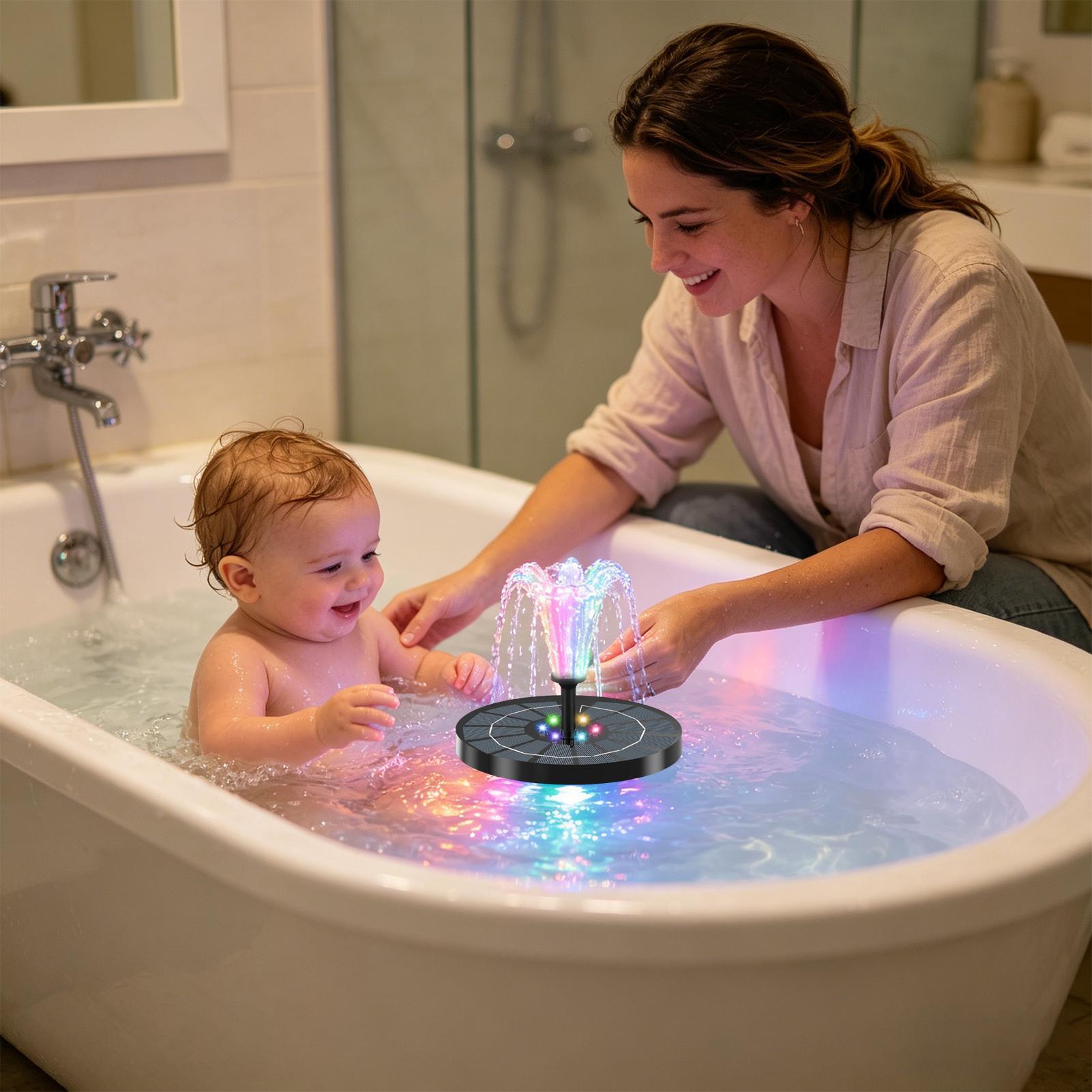 Floating Solar Bird Bath Fount - Outdoor Lighting Gazebo incelemesi ve fiyatı
