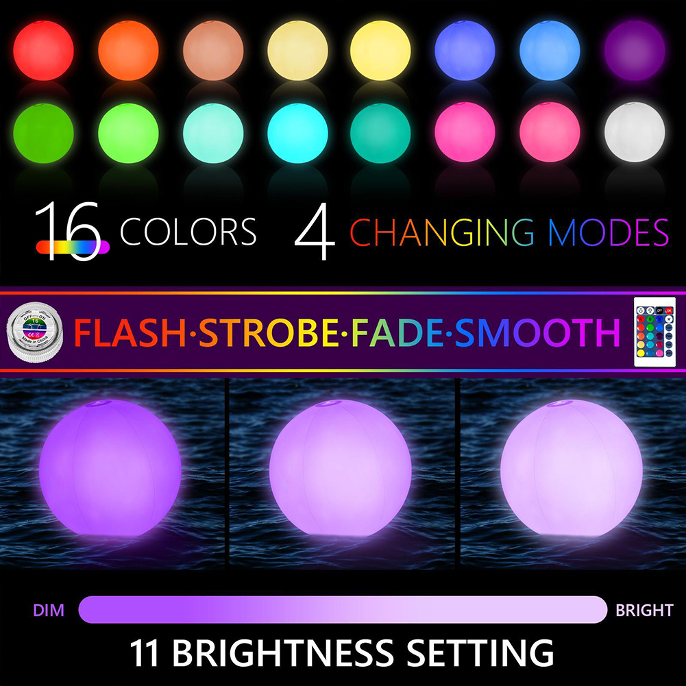 1-5PCS Floating Pool Lights wi - Outdoor Lighting Gazebo incelemesi ve fiyatı