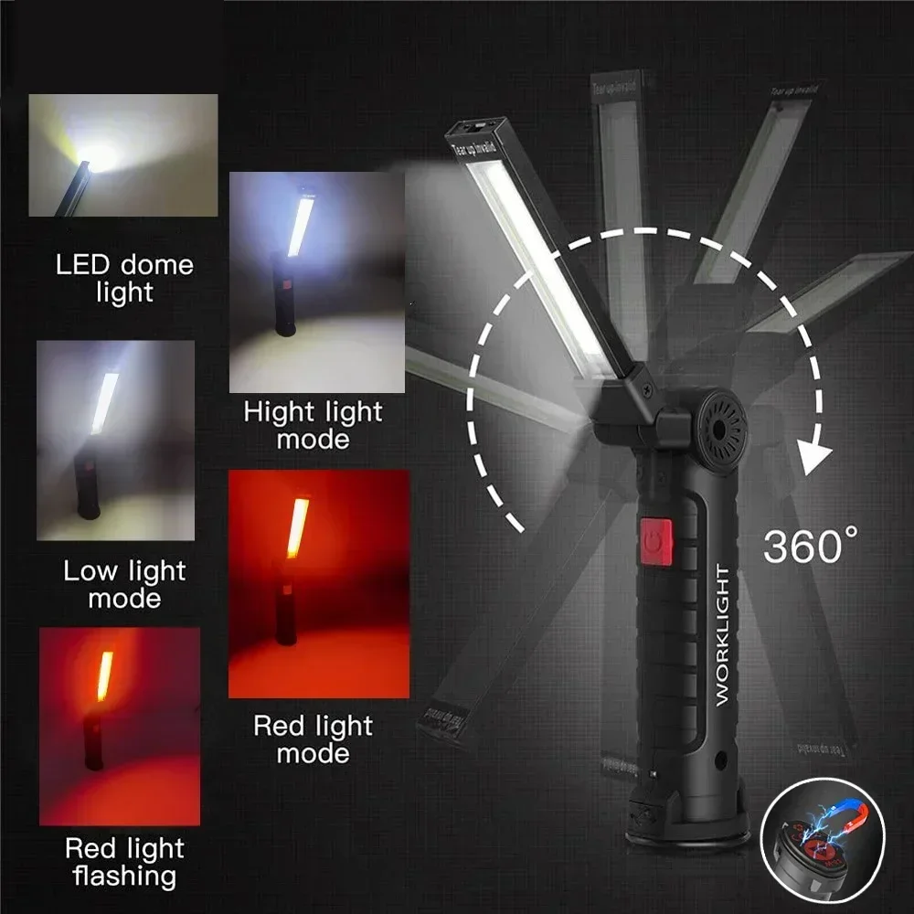 LED COB Flashlight USB Recharg - Outdoor Lighting Lowes incelemesi ve fiyatı