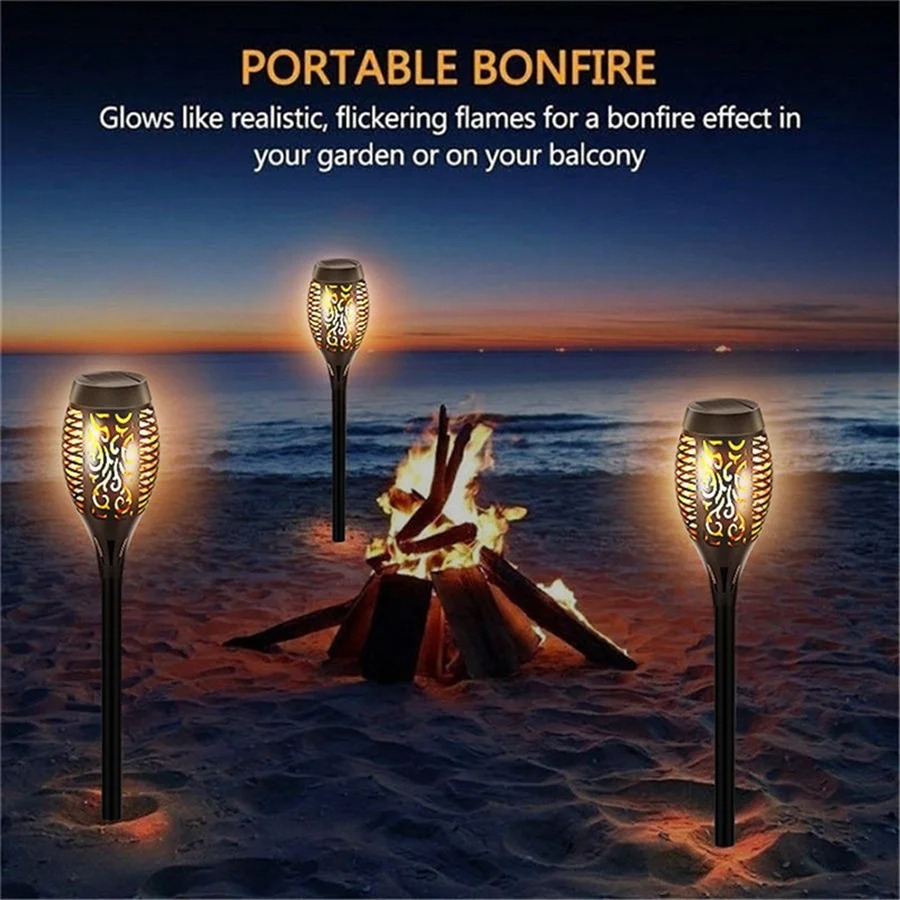 Waterproof Solar Led Flame Tor - Fire Torch Solar incelemesi ve fiyatı