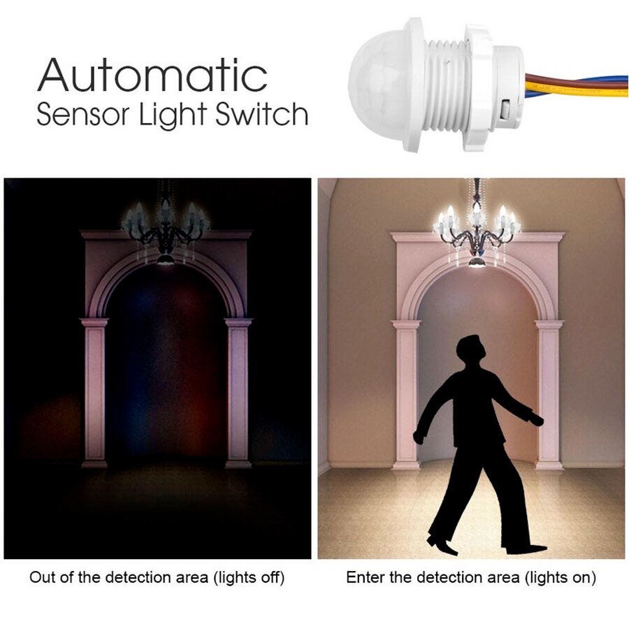 PIR Motion Sensor Detector Sma - Outdoor Lighting With Motion Sensor incelemesi ve fiyatı