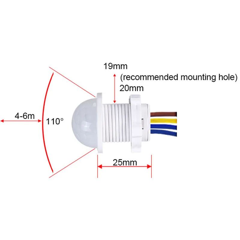 PIR Motion Sensor Detector Sma - Outdoor Lighting With Motion Sensor incelemesi ve fiyatı