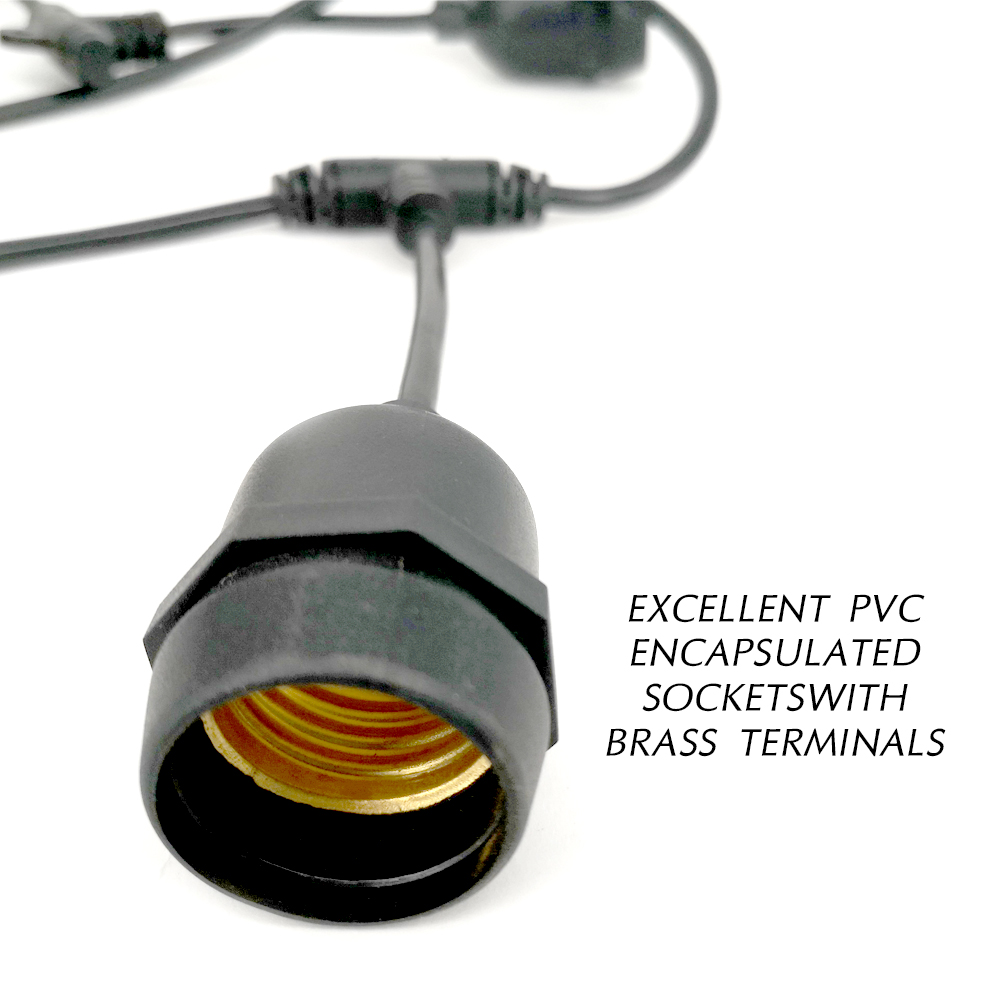 10/20/30m E27 Commercial Grade - Outdoor Lighting No Wiring incelemesi ve fiyatı