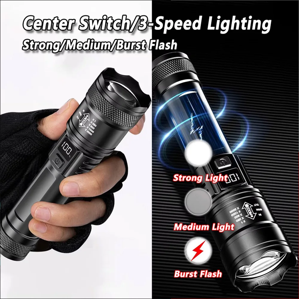 Rechargeable LED Flashlight Zo - Outdoor Lighting B&Q incelemesi ve fiyatı