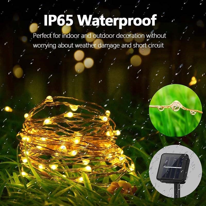 Outdoor LED Solar Fairy String - Outdoor Lighting No Wiring incelemesi ve fiyatı