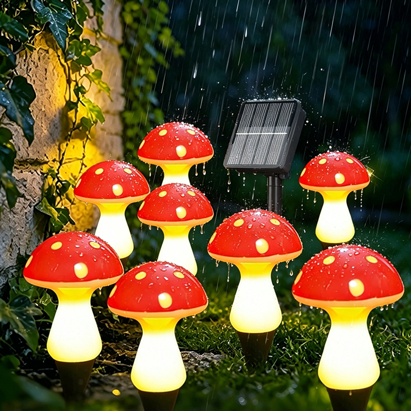 Outdoor LED Mushroom Decor Cou - Landscape Spike Light incelemesi ve fiyatı